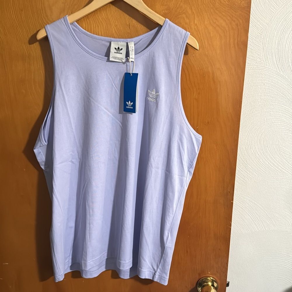 Adidas Tank Top Mens Large Purple